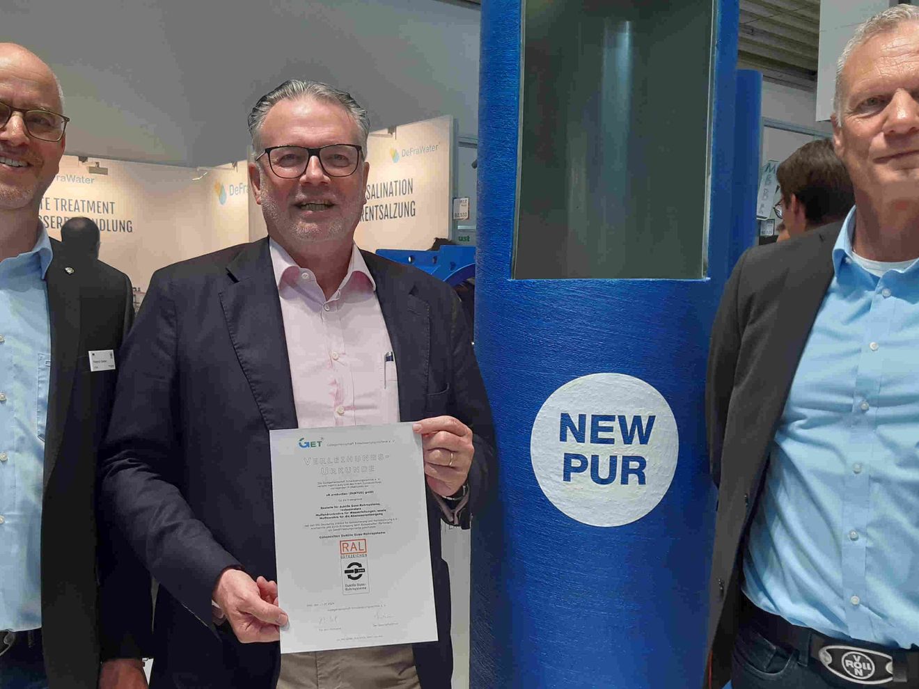 Highlights und Neuheiten der GET-Mitgliedsunternehmen Die Preisträger auf der IFAT 2024
