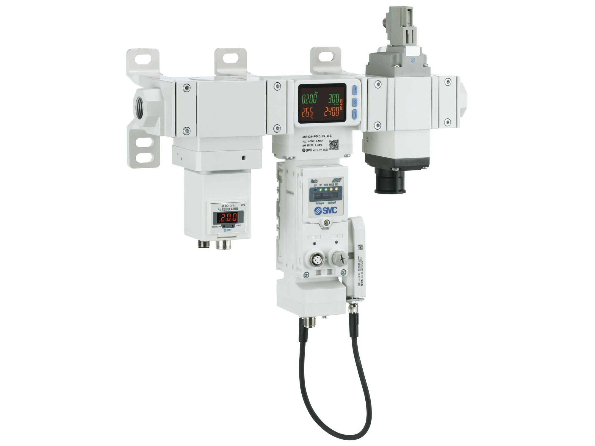 SMC with future technologies at the SPS: Easy setting solutions for automation