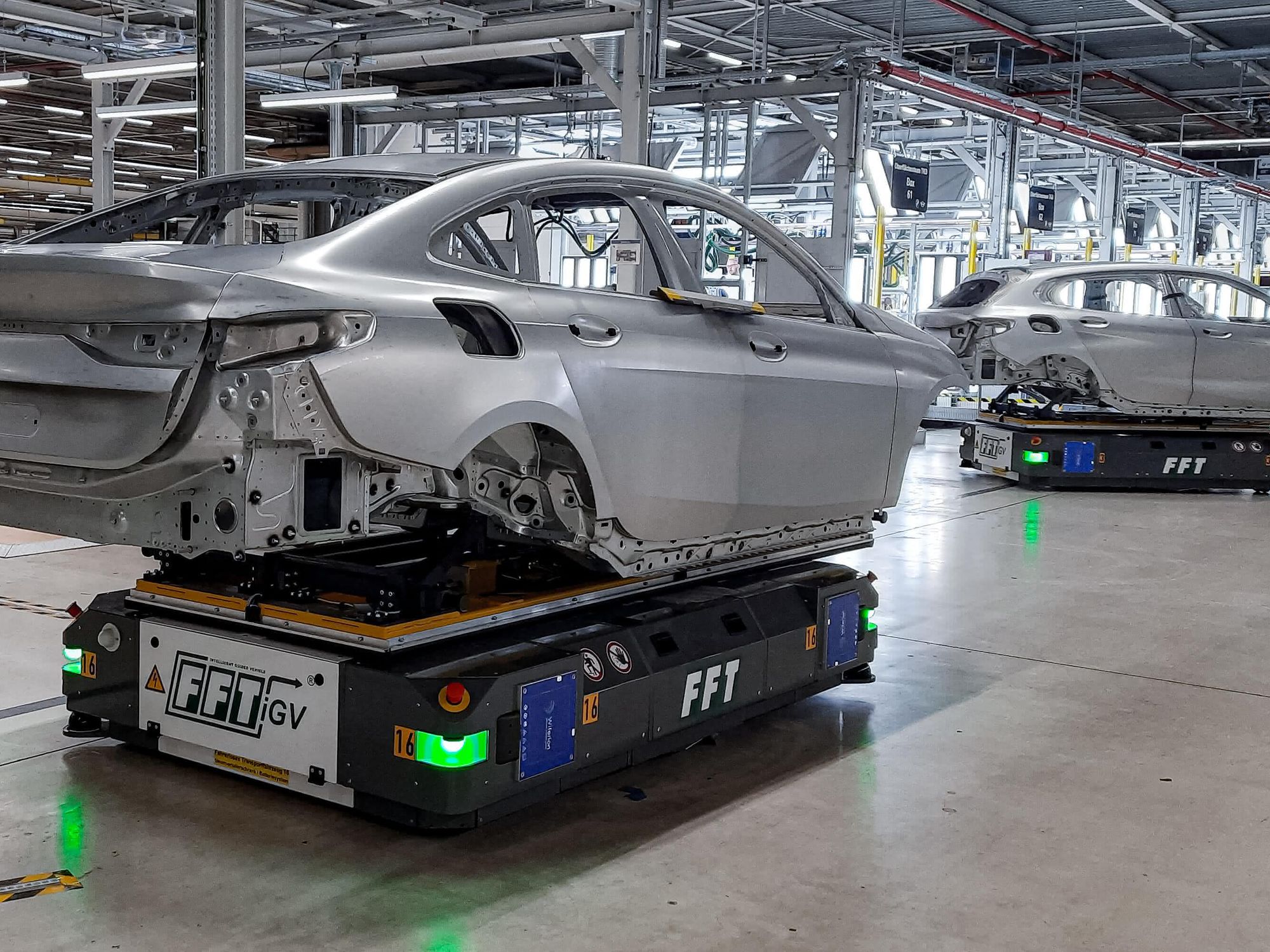 FTS: Transport robots in production automation