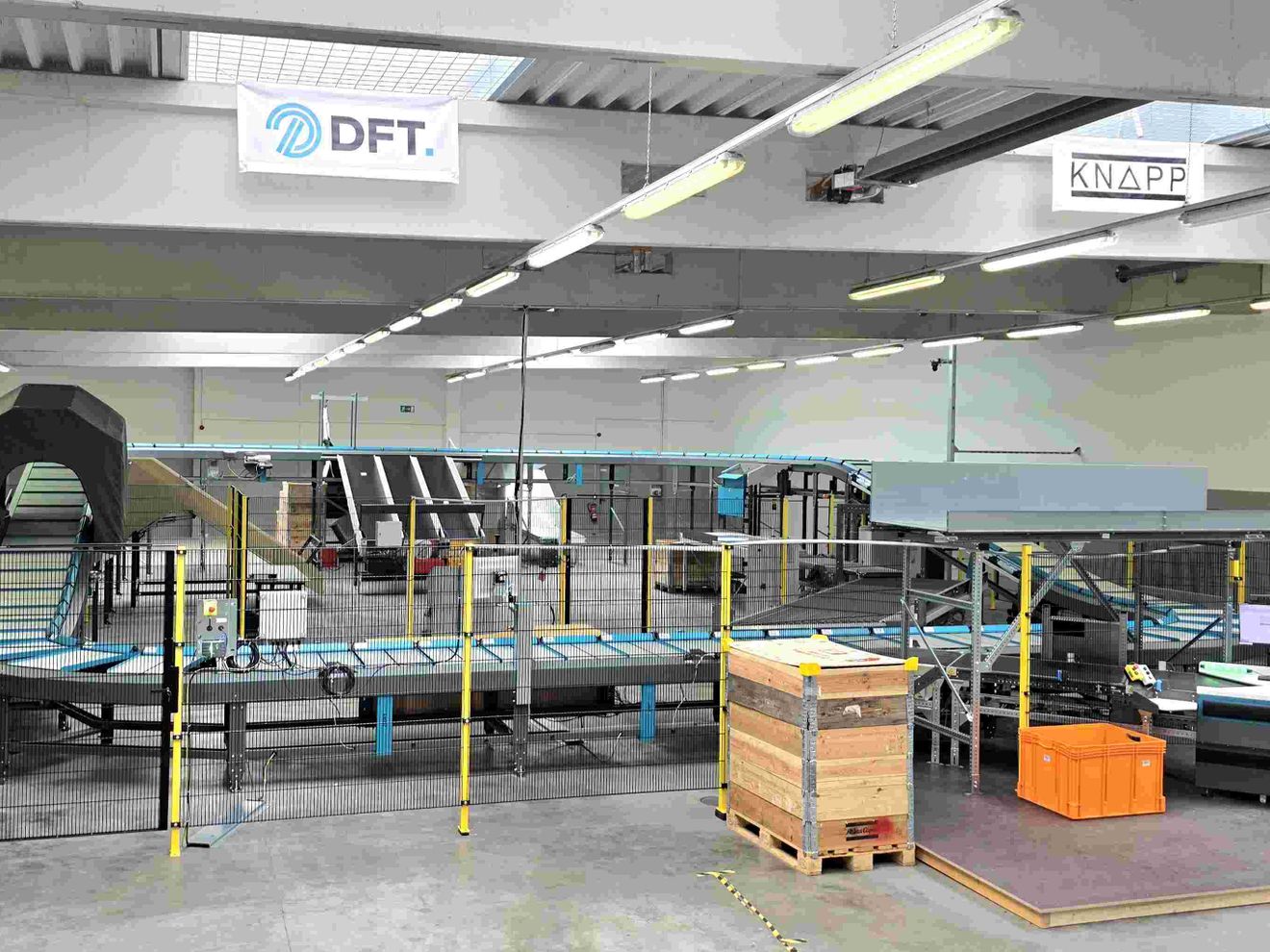 Fördertechnik: Neues Sorter-Testcenter von DFT Fördertechnik: Neues Sorter-Testcenter von DFT