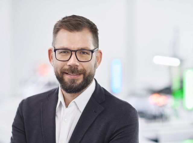 Florian Hermle, Geschäftsführer bei Balluff. Florian Hermle, Geschäftsführer bei Balluff.