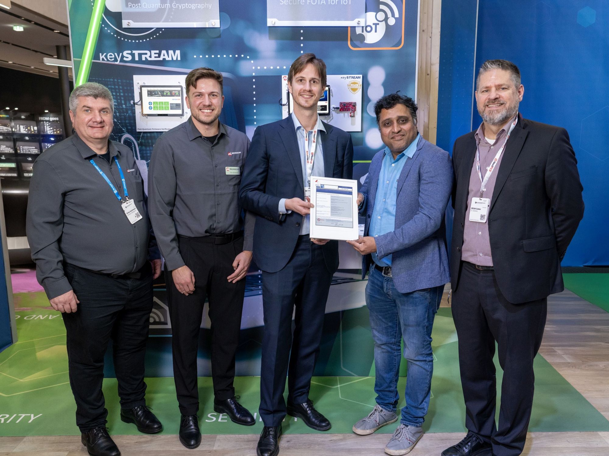 Safety certification: IEC 62443-4-1 ML2 confirmed for Microchip Safety certification: IEC 62443-4-1 ML2 confirmed for Microchip