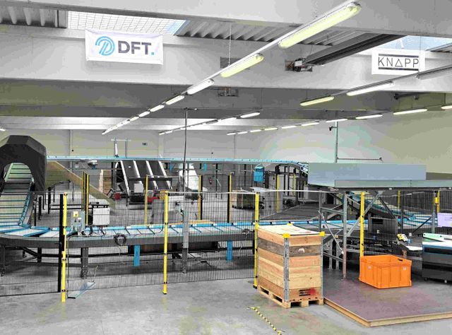 Fördertechnik: Neues Sorter-Testcenter von DFT
