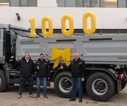 Meiller liefert 1.000sten Trigenius Meiller liefert 1.000sten Trigenius
