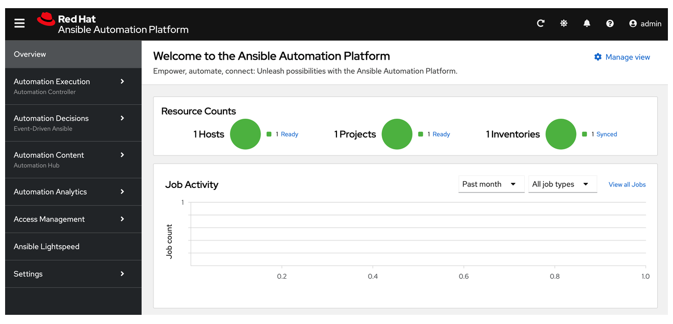 Mit der Red Hat Ansible Automation Platform können Unternehmen IT-Prozesse von Infrastrukturen über Anwendungen bis zu Netzwerken umfassend und effizient automatisieren. Mit der Red Hat Ansible Automation Platform können Unternehmen IT-Prozesse von Infrastrukturen über Anwendungen bis zu Netzwerken umfassend und effizient automatisieren.