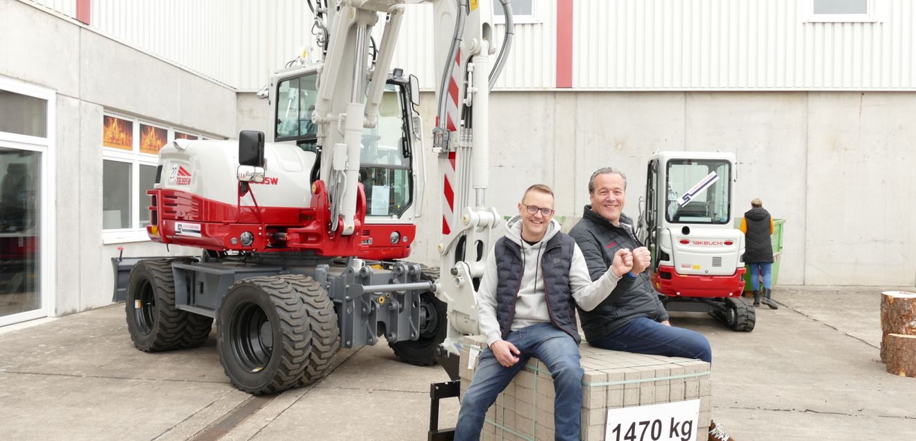 Mehr Fläche, mehr Takeuchi Mehr Fläche, mehr Takeuchi