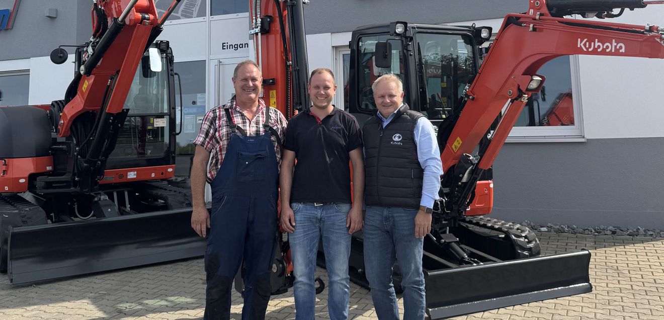 Kubota setzt auf Partner mit starken Wurzeln Kubota setzt auf Partner mit starken Wurzeln