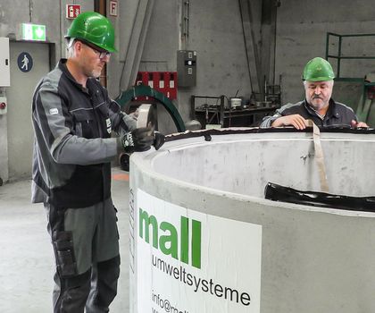Mall - Rückstau im Zisternenüberlauf Mall - Rückstau im Zisternenüberlauf