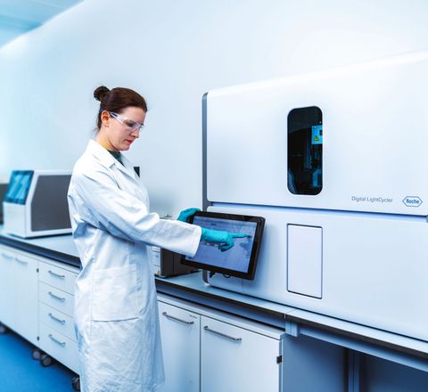 PCR-Thermocycler: Digitale PCR "Digital LightCycler"-System von Roche