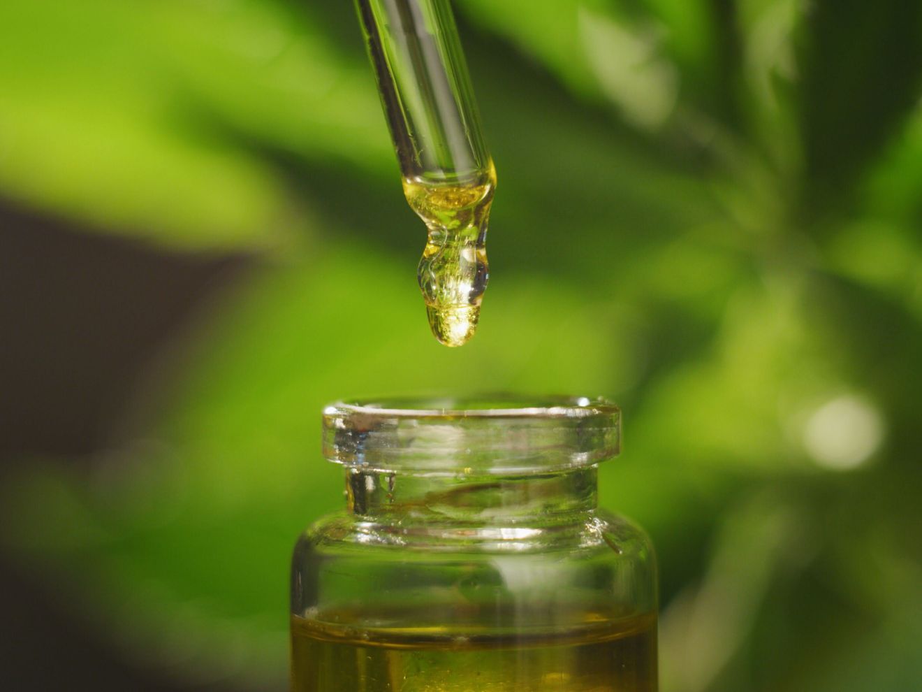 Cannabidiol Stockfoto Cannabidiol