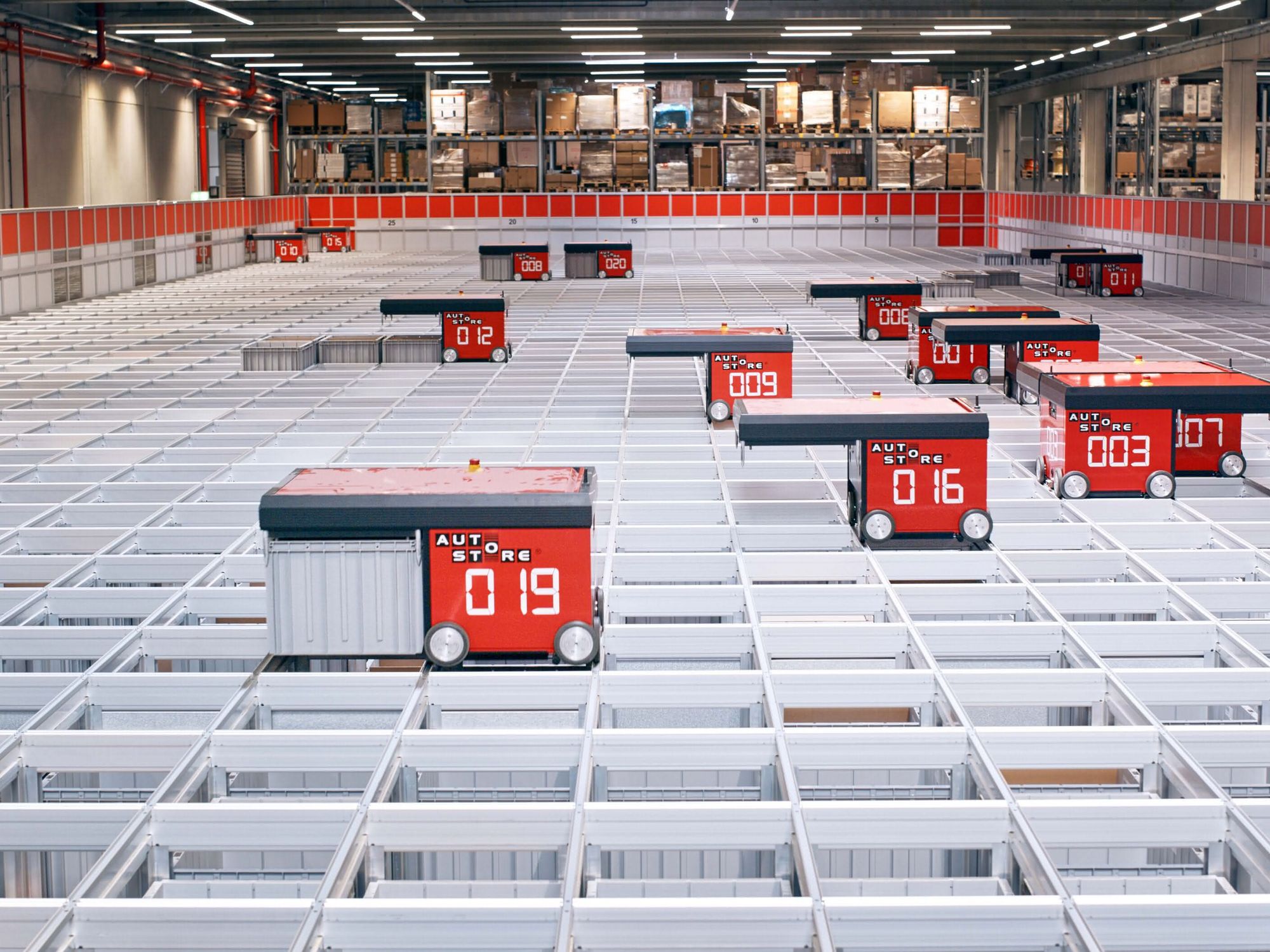 Automated small parts warehouse