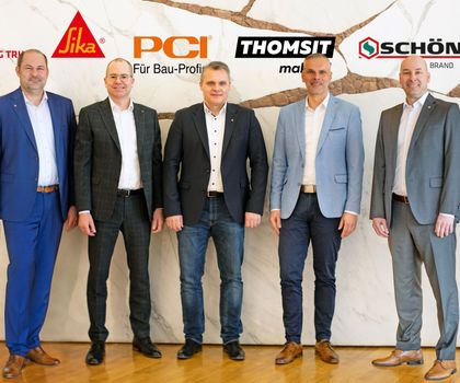 Die Marken Sika, PCI, Thomsit und Schönox wachsen zusammen Handelsgeschäft der Sika stellt sich neu auf