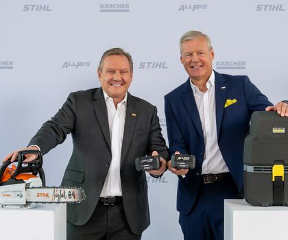 Kärcher und Stihl starten Akku-Allianz