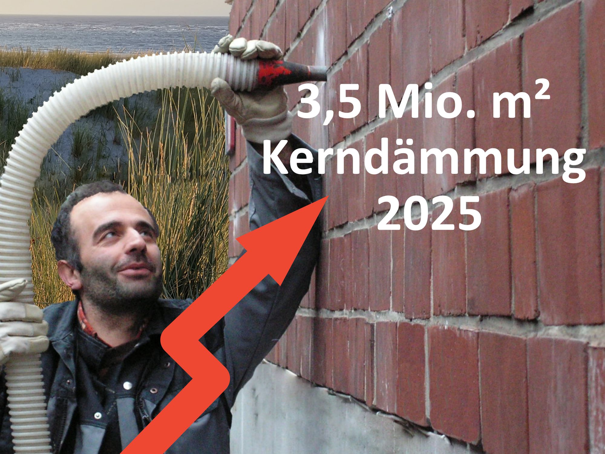 Jahreszahlen Einblasdämmung 2025 erstmalig vorgelegt