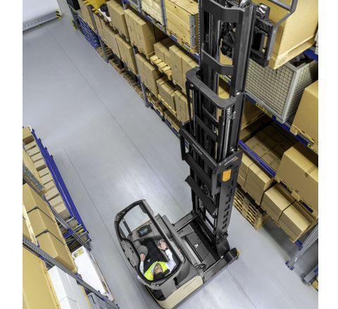 Schubmaststapler: Smarte Materialflusslösungen - heute wirksam, morgen skalierbar Schubmaststapler: Smarte Materialflusslösungen - heute wirksam, morgen skalierbar