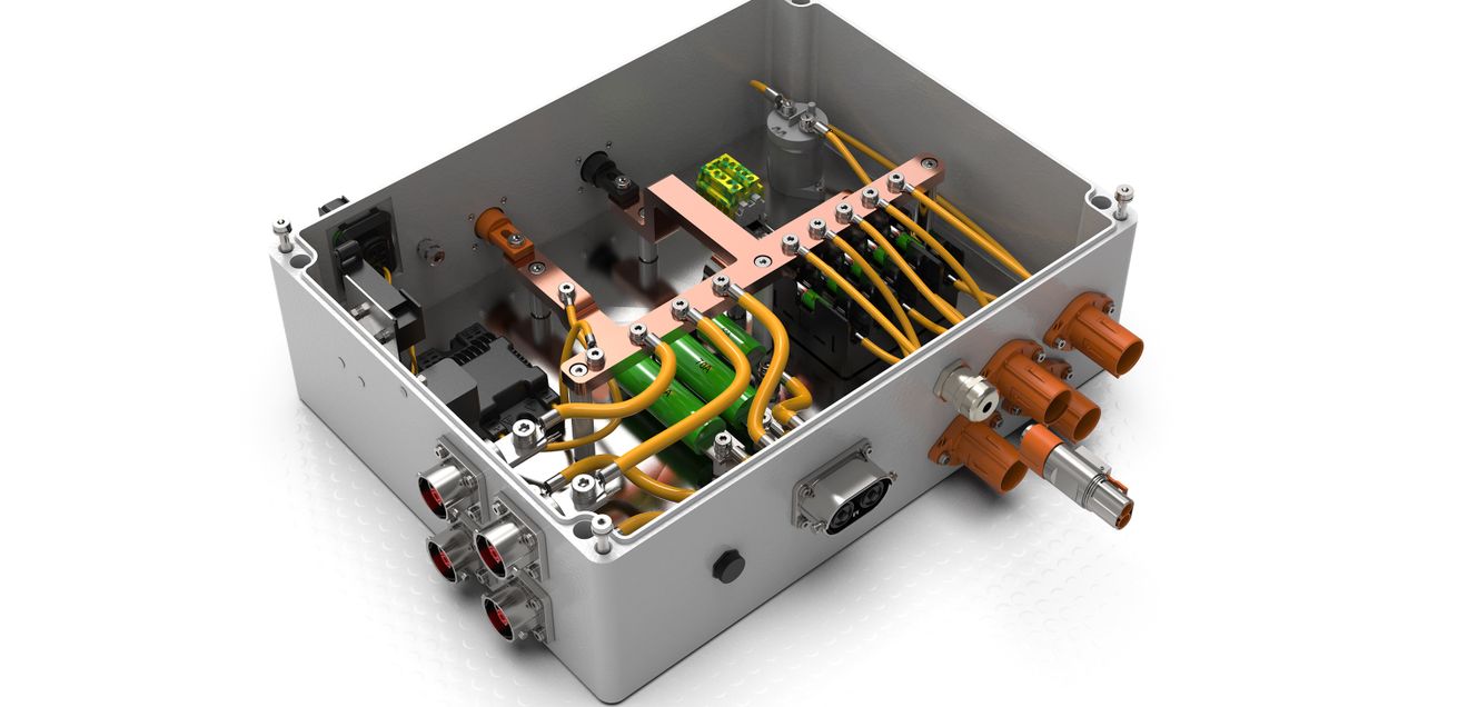 Optimum energy distribution: Operating commercial vehicles efficiently with high-voltage distributors