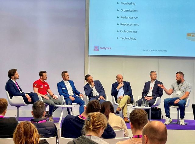 Achema 2024 Teilnehmer der Podiumsdiskussion auf der Achema 2024
