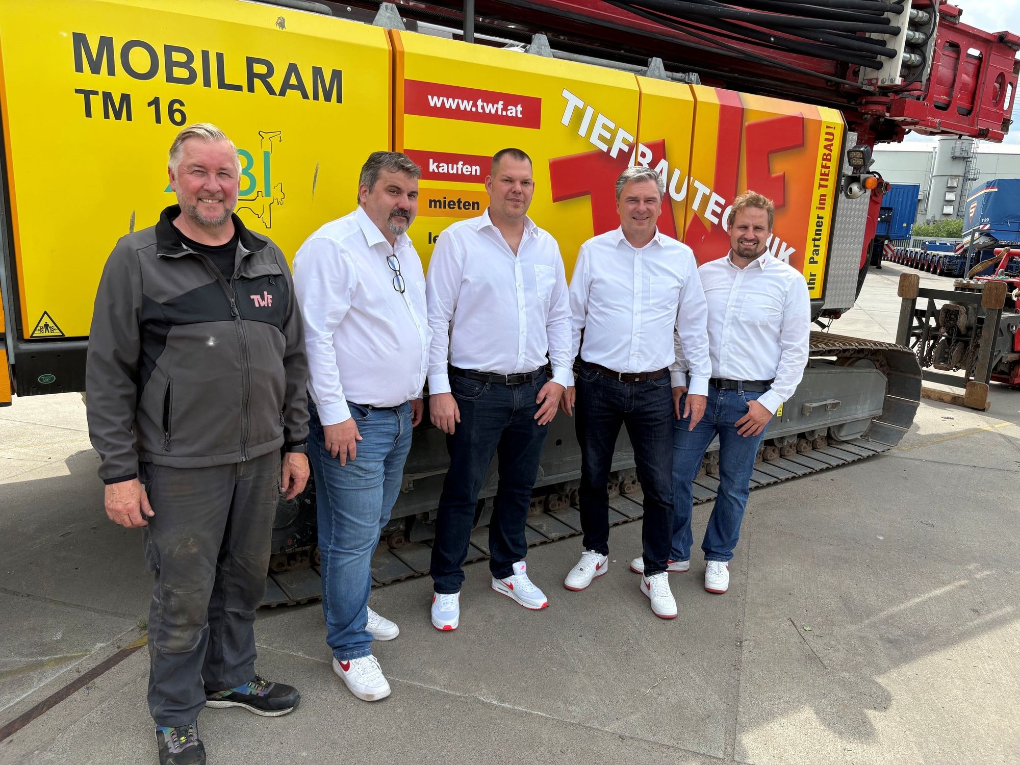 TWF Tiefbautechnik baut Vertrieb in Nord- und Ostdeutschland gezielt aus