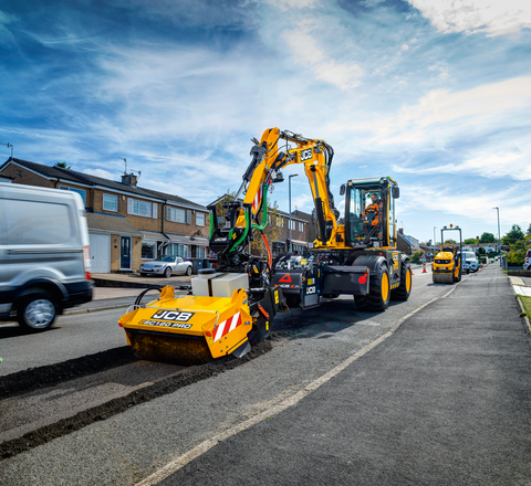 JCB Vertriebspartner Bode Bautechnik Baumaschinen auf der Demopark JCB Vertriebspartner Bode Bautechnik Baumaschinen auf der Demopark