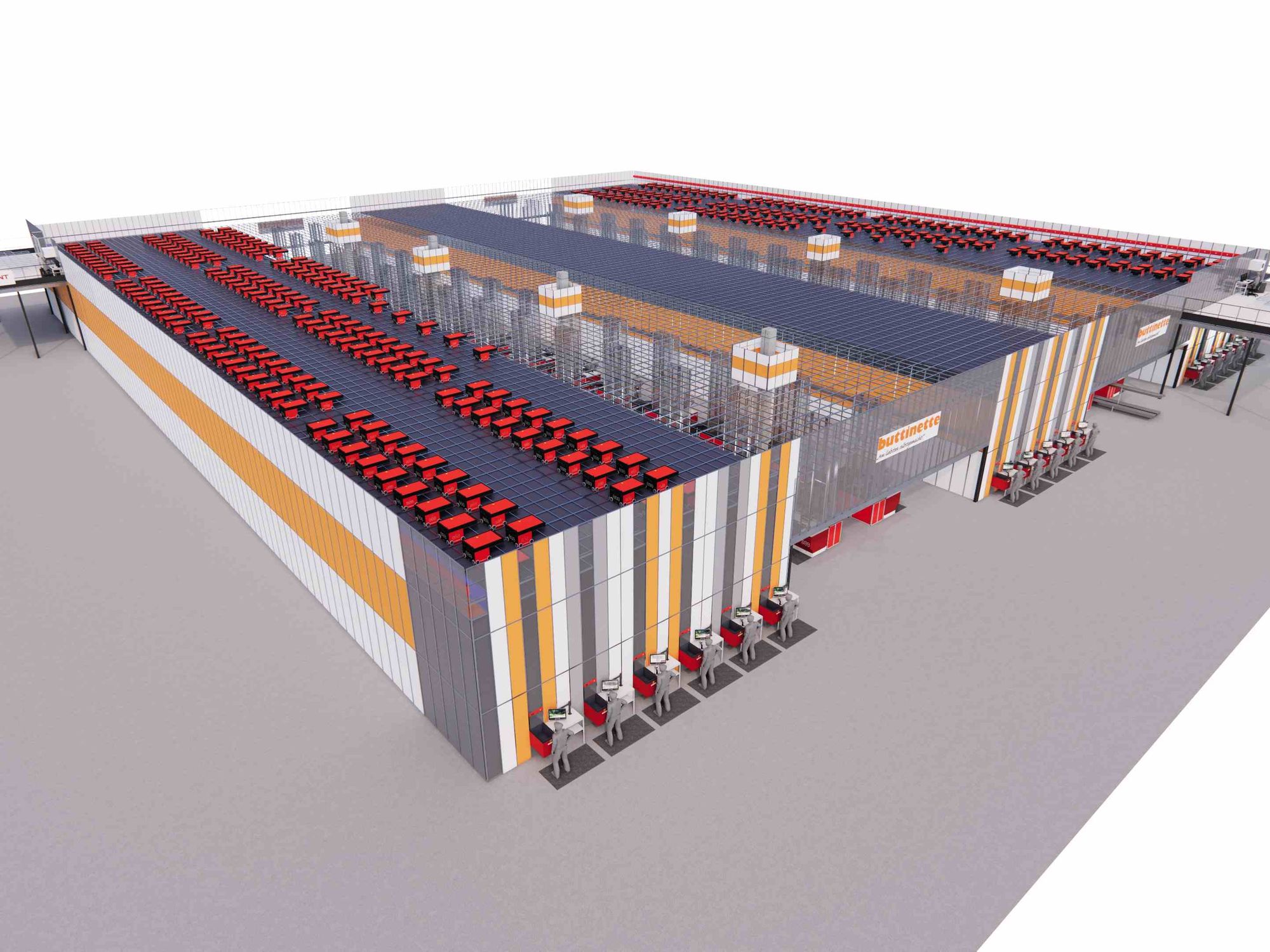 Eine der größten Autostore-Anlagen Deutschlands: Buttinette automatisiert mit Element Logic Eine der größten Autostore-Anlagen Deutschlands: Buttinette automatisiert mit Element Logic