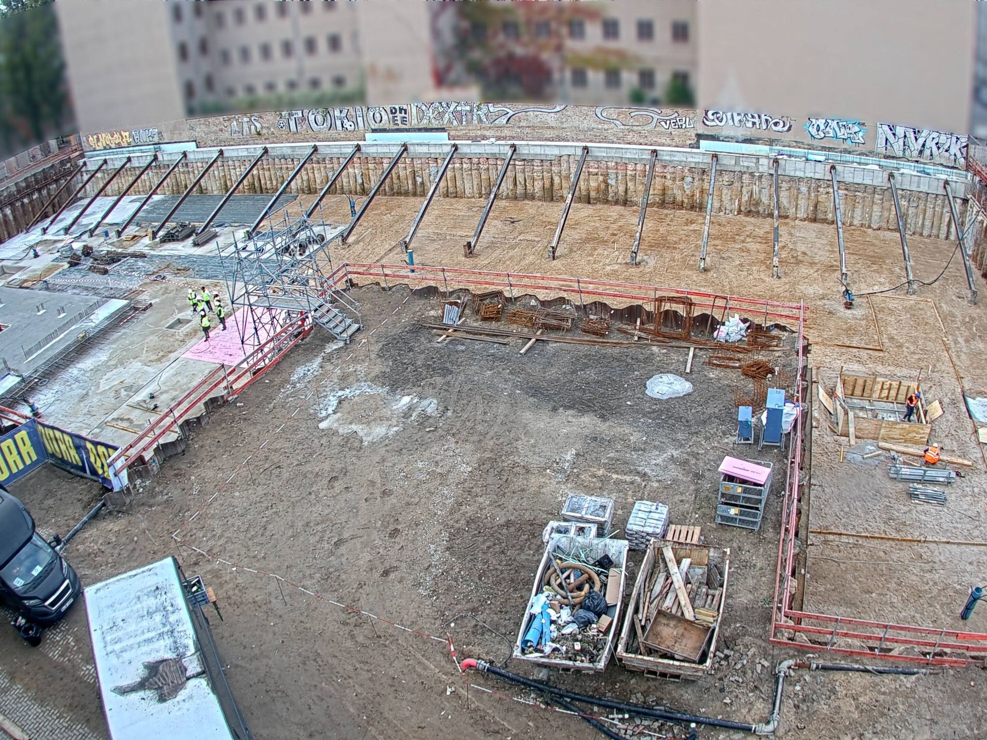 Präzise Vorbereitung für Wohnungsbau