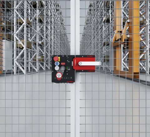 Euchner zeigt Sicherheitstechnik für automatische Lager auf der Logimat Komplettlösung für den sicheren Betrieb automatischer Lagersysteme von Euchner