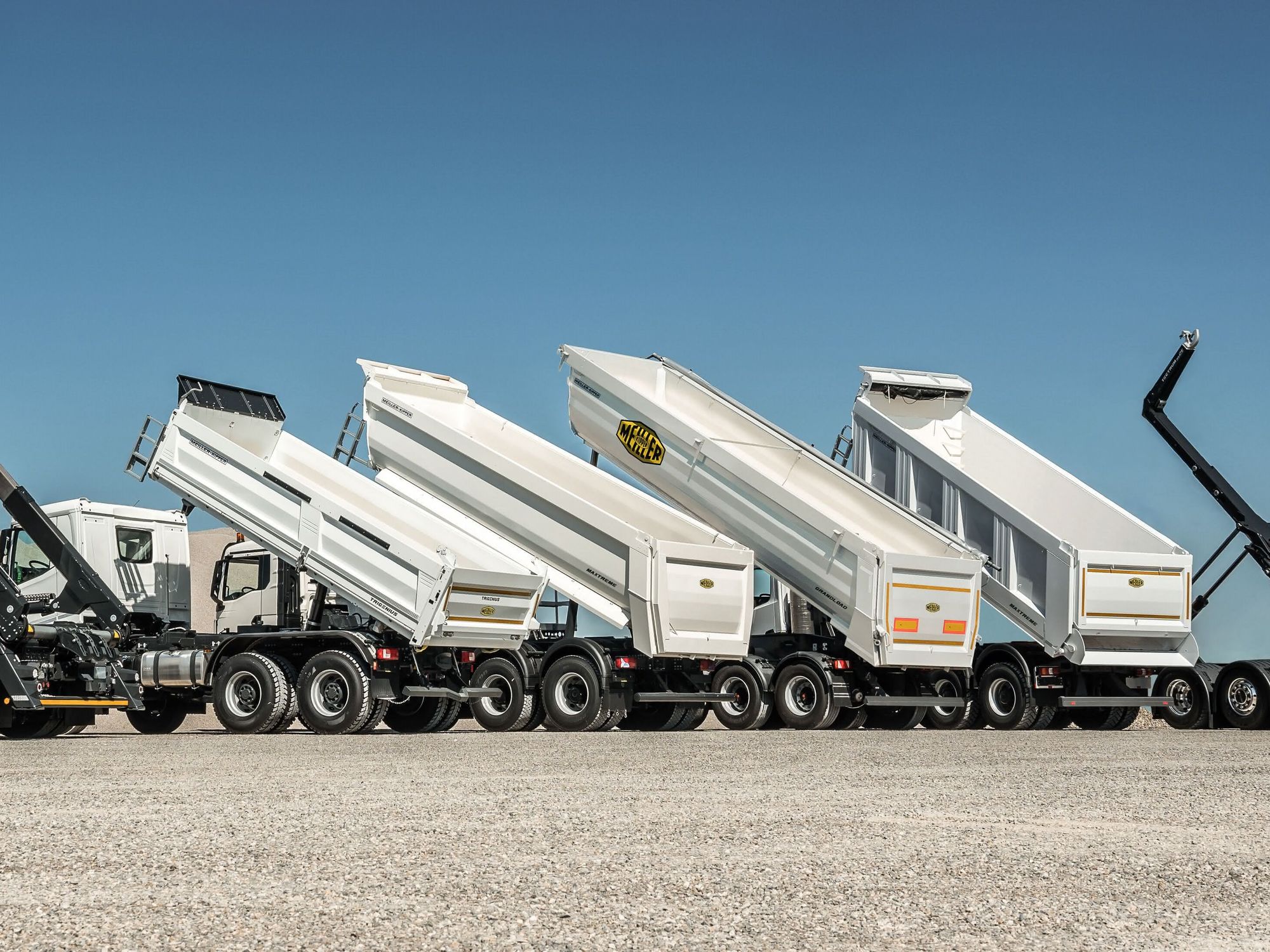 Meiller zeigte auf der bauma 2025 sein gesamtes Portfolio