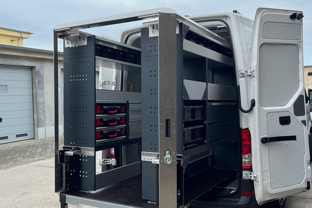 PlugVan Werkstattmodul mit Würth Fahrzeugeinrichtung PlugVan Werkstattmodul mit Würth Fahrzeugeinrichtung