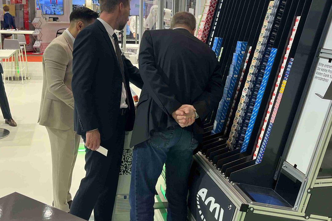 AMI Förder- und Lagertechnik auf der Logimat 2025: Fördertechnik und moderne Kommissioniertechnologie kombiniert AMI Förder- und Lagertechnik auf der Logimat 2025: Fördertechnik und moderne Kommissioniertechnologie kombiniert