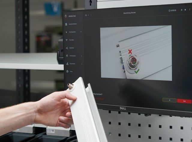 Motek 2023: Design assembly processes intuitively Elution two Assembly assistance system