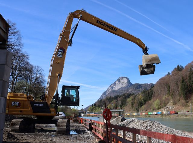 Großprojekt der Bodner Gruppe mit Cat MH3260 Großprojekt der Bodner Gruppe mit Cat MH3260