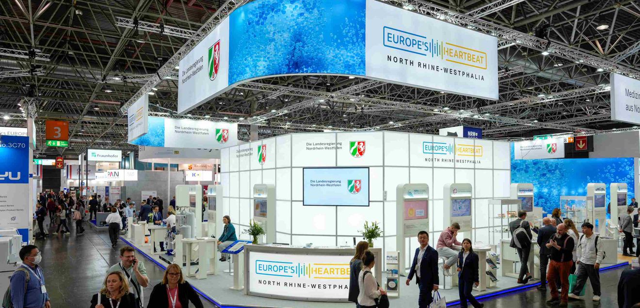 Medica und Compamed: Hoher internationaler Besucherzuspruch in Düsseldorf Medica 2023 (Impression)
