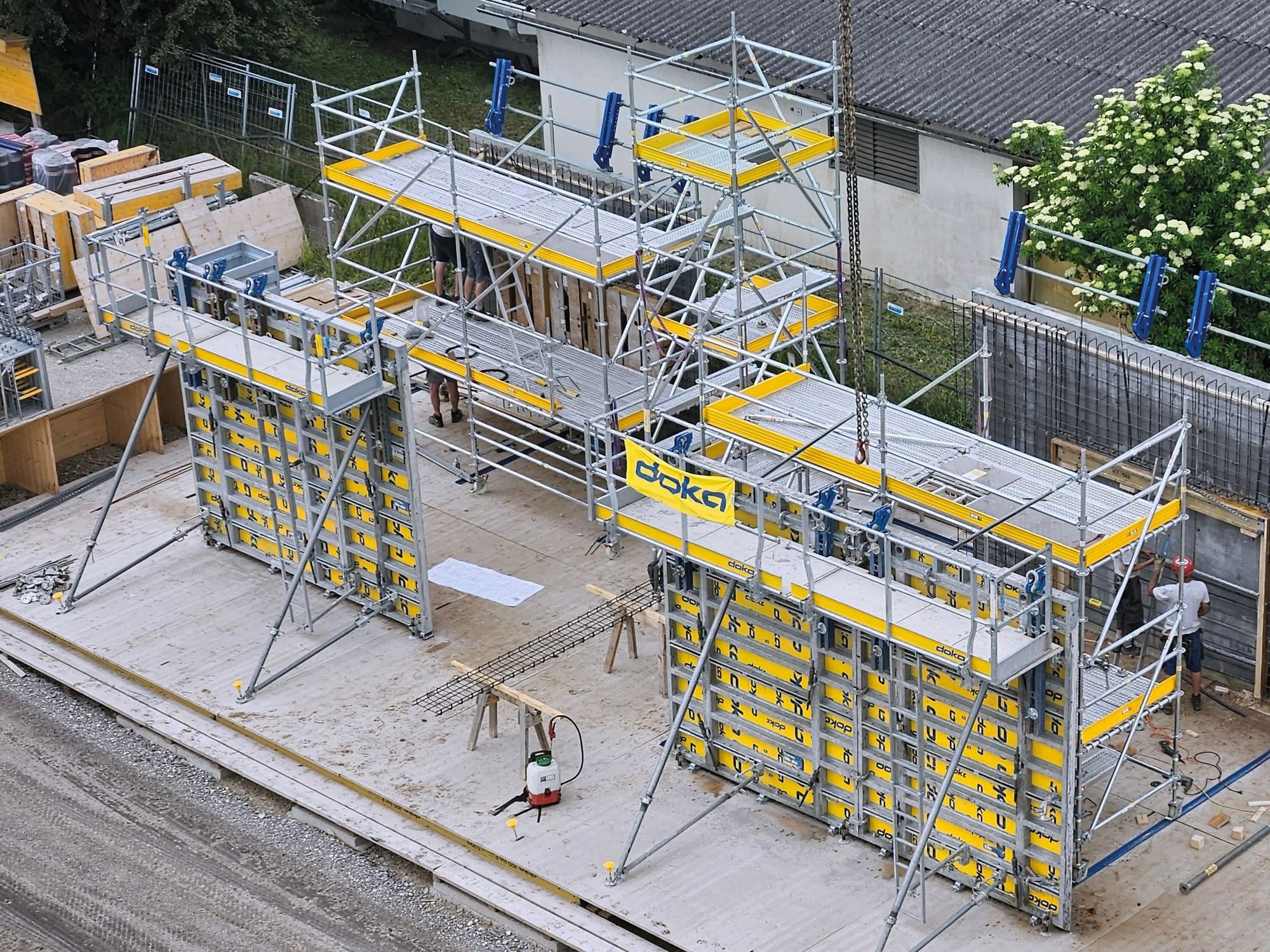 Gerüste von Doka