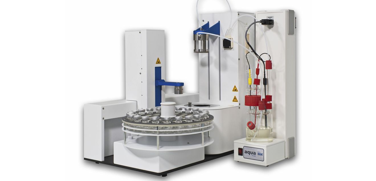 Karl-Fischer-Titrator mit Ausheiztechnik: AQUA 40.00 Vario PLUS Karl-Fischer-Titrator mit Ausheiztechnik