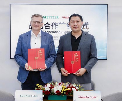 Schaeffler und ThunderSoft vereinbaren strategische Partnerschaft
