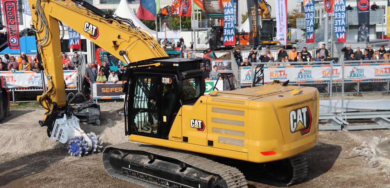 Motor für Investitionen und Innovationen Cat Technik hautnah auf der RATL erleben