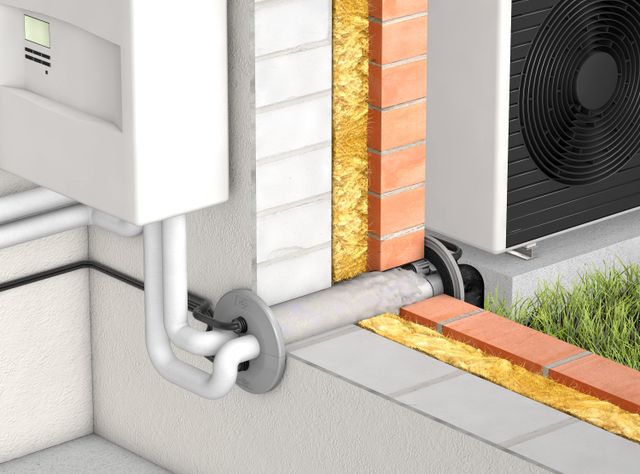 Die neue DOYMAfix HP/O-S ergänzt das innovative Sortiment der Wärmepumpeneinführungen