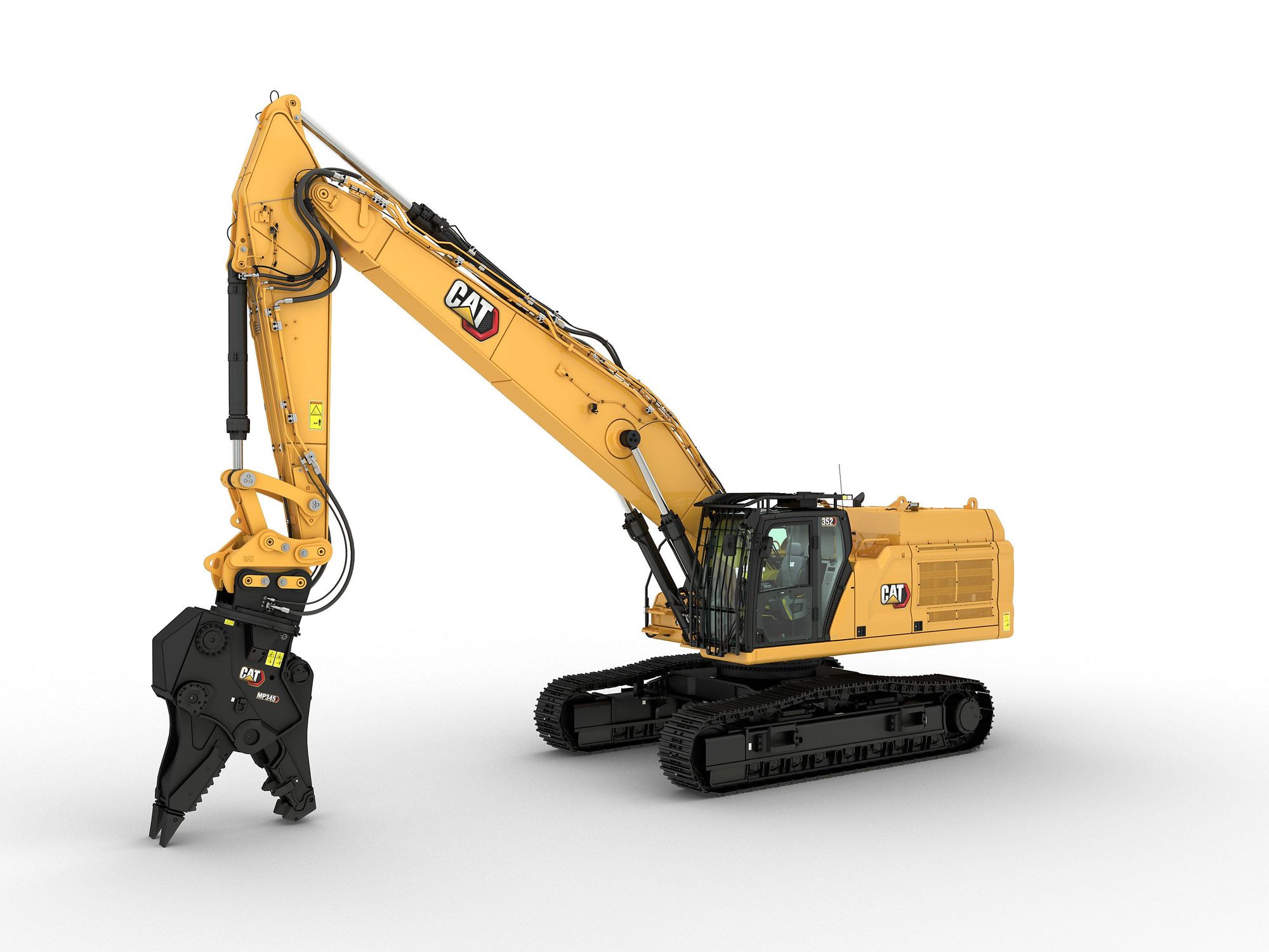 Der neue Cat Kettenbagger 352: