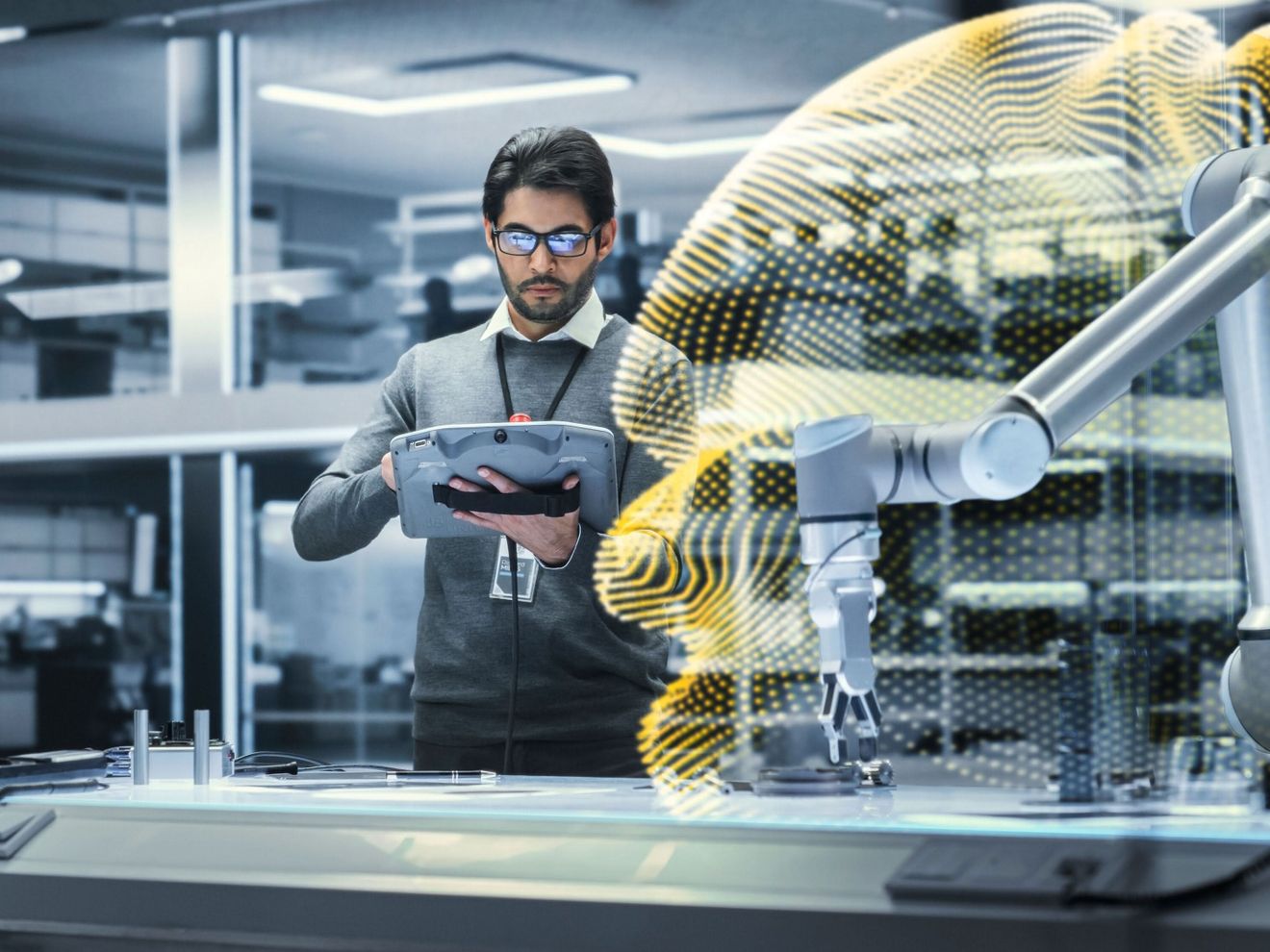 SPS 2025: Phoenix Contact zeigt Steuerungsplattform für dynamische Sicherheit Automatisierung in der Industrie - Mensch-Roboter-Kollaboration