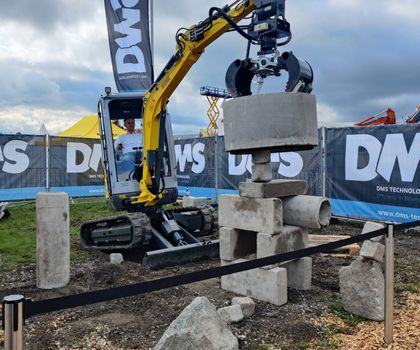 TiefbauLive und RecyclingAktiv 2023: DMS Technologie: Intensive Gespräche auf der RATL DMS Technologie: Intensive Gespräche auf der RATL