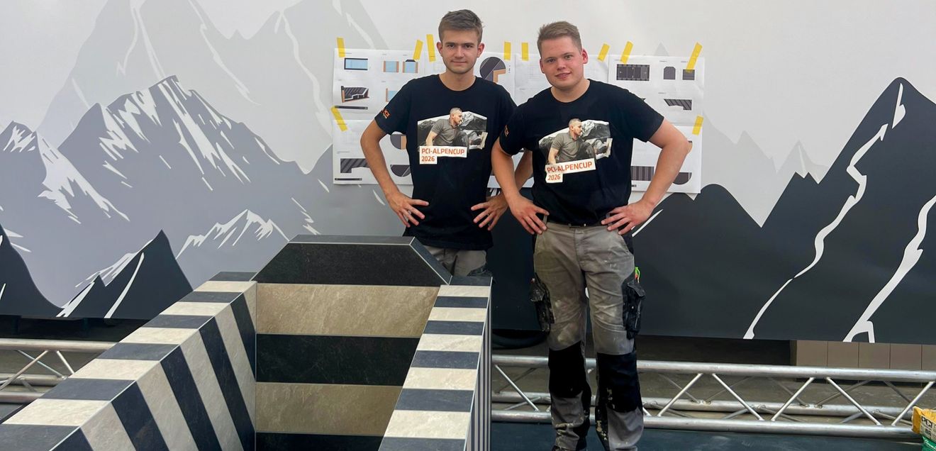 Fliesen-Nationalmannschaft erreicht beim PCI-AlpenCup den dritten Platz Fliesen-Nationalmannschaft erreicht beim PCI-AlpenCup den dritten Platz