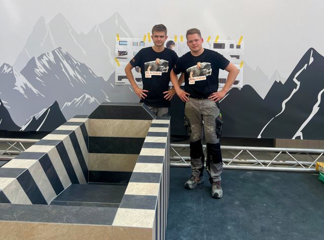 Fliesen-Nationalmannschaft erreicht beim PCI-AlpenCup den dritten Platz