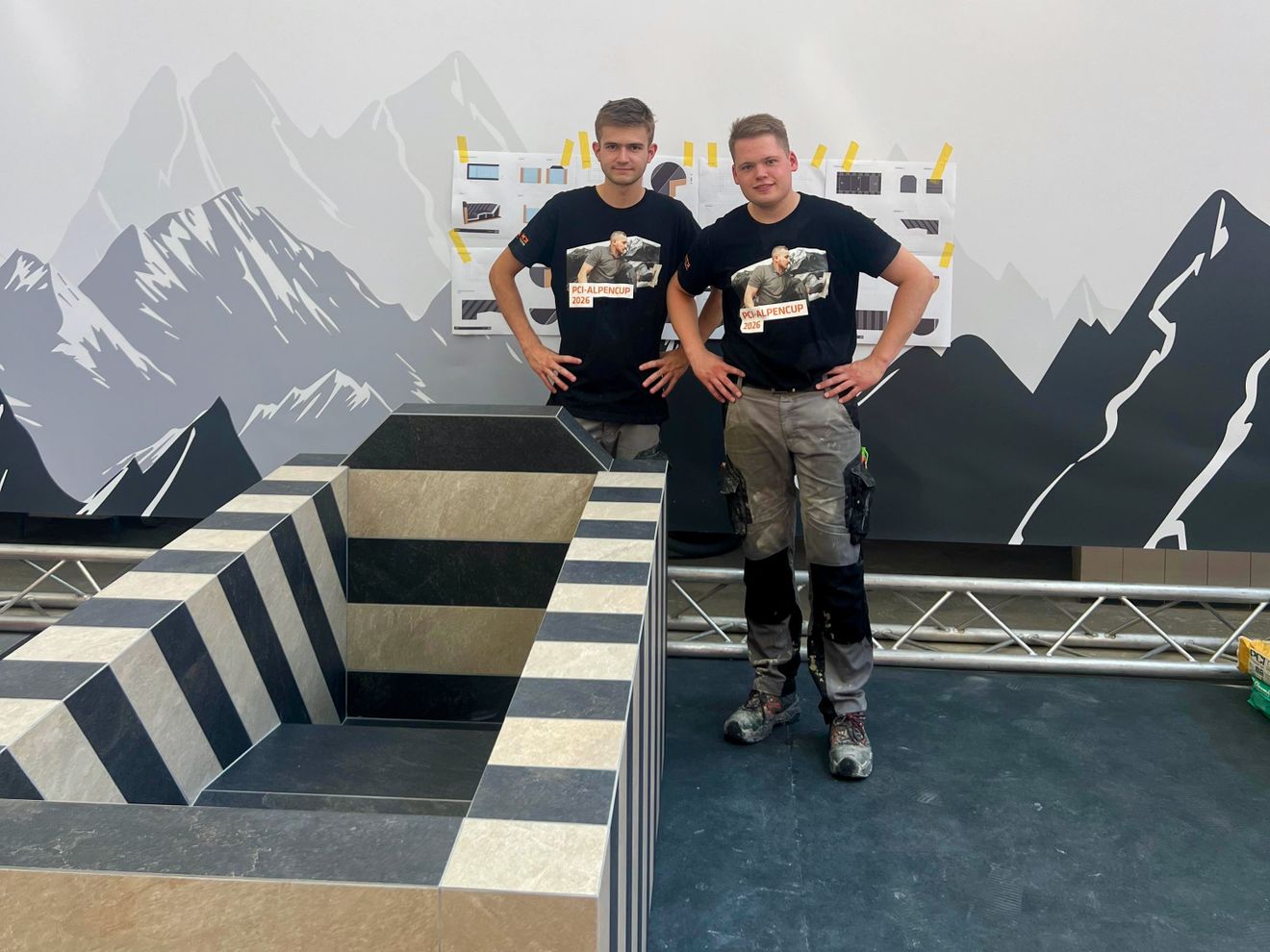 Fliesen-Nationalmannschaft erreicht beim PCI-AlpenCup den dritten Platz Fliesen-Nationalmannschaft erreicht beim PCI-AlpenCup den dritten Platz