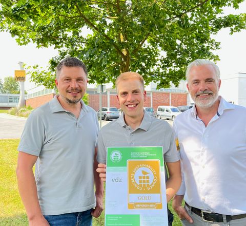 Lehde erhält CSC-Zertifikat in Gold Lehde erhält CSC-Zertifikat in Gold