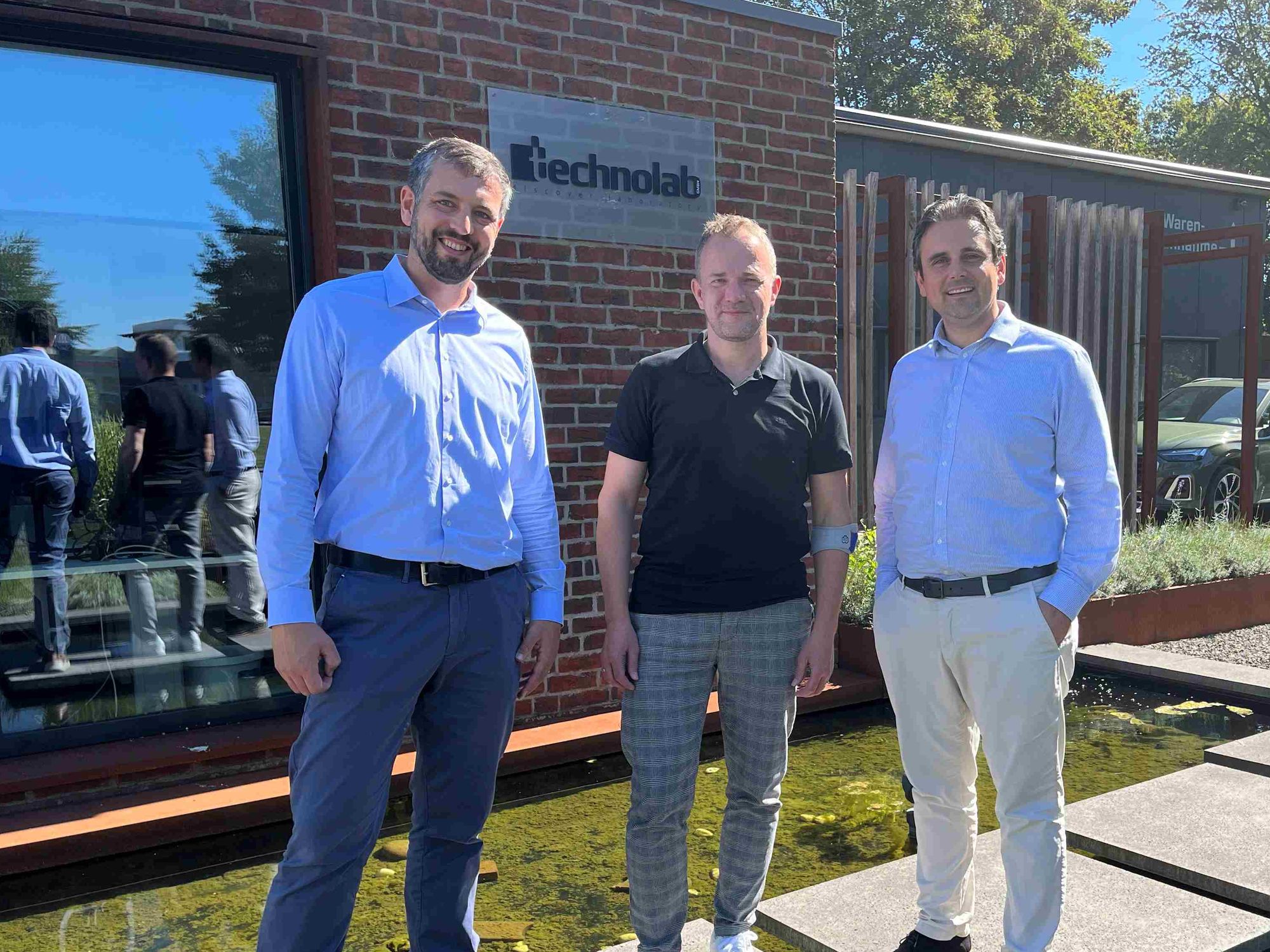 Aaron Gilljohann, Philipp Enste und Raphael DeVol