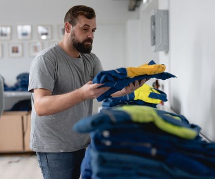 Upcycling: Neue Rucksäcke im Chemie-Konzern