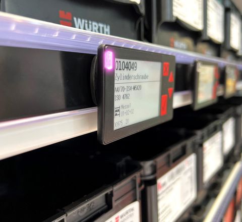 Digitalisierung: Das Kanban-Regal wird digital Digitalisierung: Das Kanban-Regal wird digital