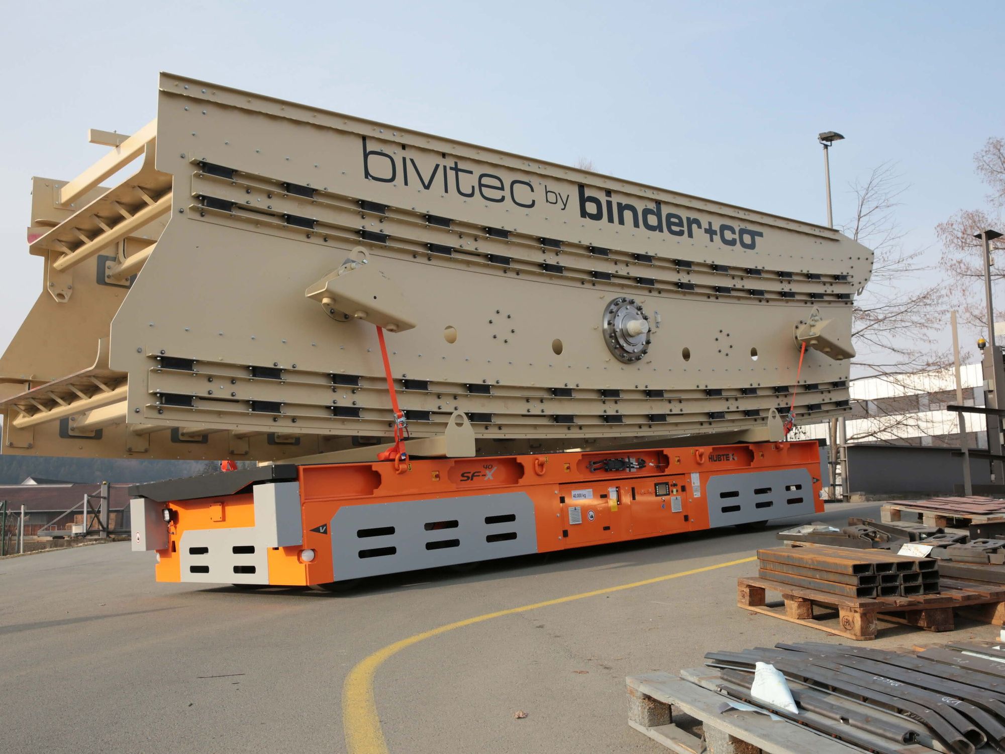 Electric platform trailer type SFX Electric platform trailer type SFX
