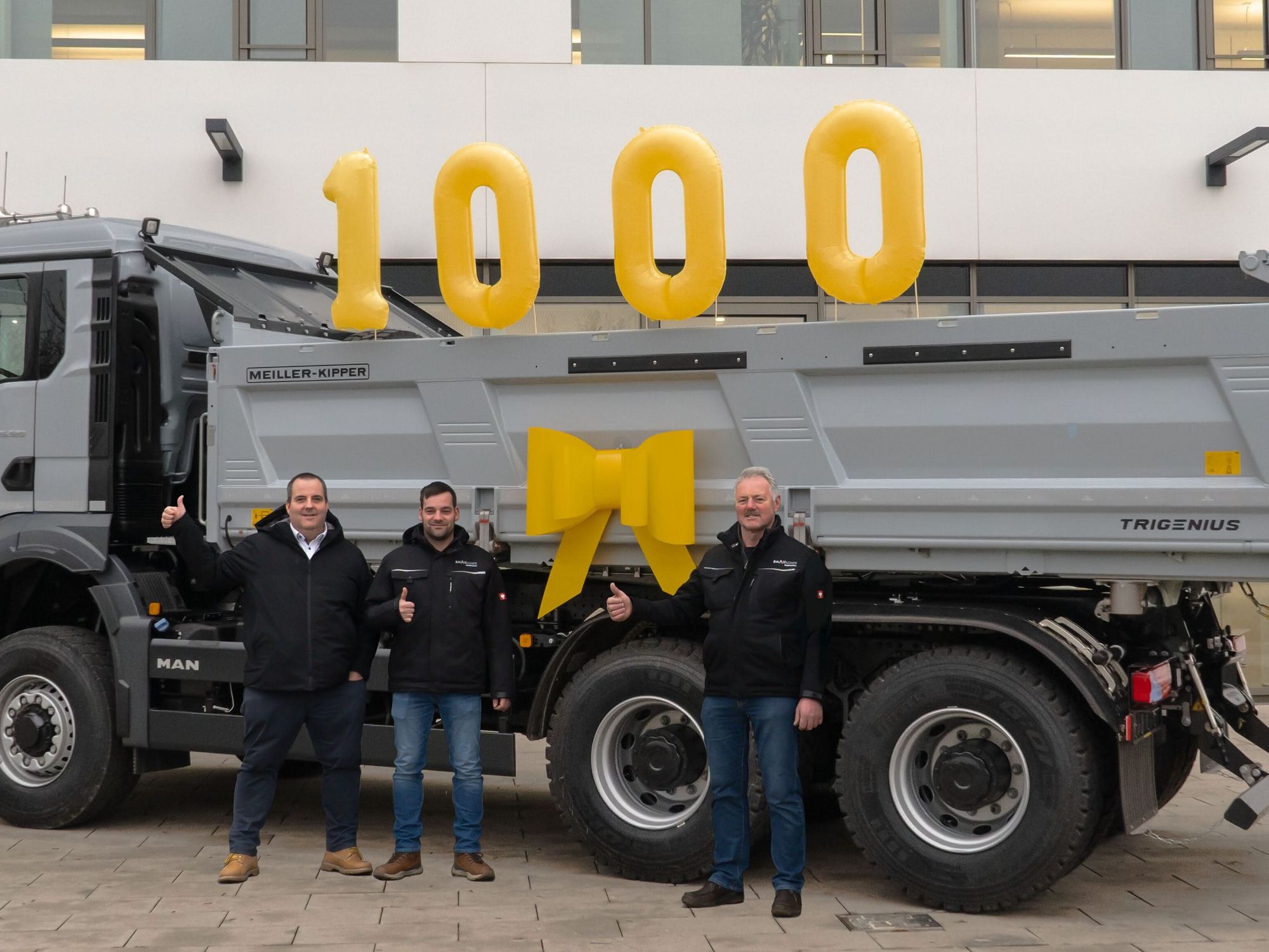 Meiller liefert 1.000sten Trigenius