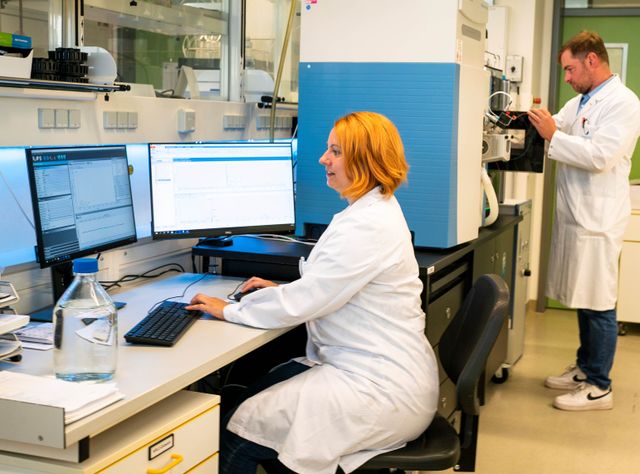 Labor des Fachgebietes Enzymtechnologie der BTU